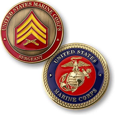 Us Marine Corps Sergeant Challenge Coin