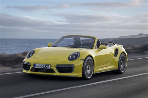PORSCHE 911 Turbo S Cabriolet (991.2) specs & photos - 2016, 2017, 2018