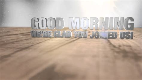 Good Morning 3d Animation Youtube