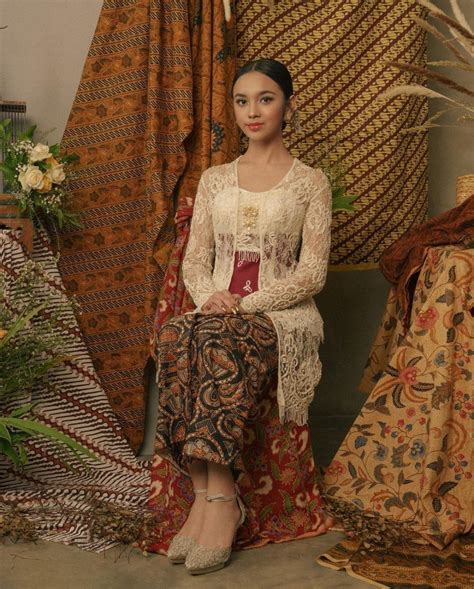 Kebaya Lace Batik Kebaya Kebaya Dress Dress Brokat Modern Model Kebaya Modern Traditional