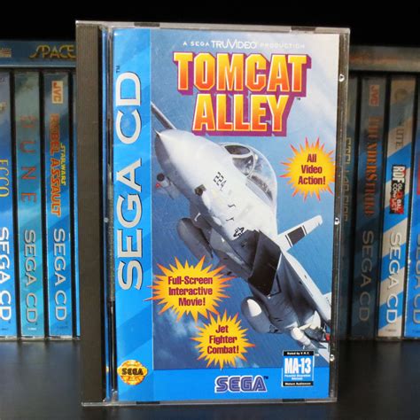 Sega Cd Tomcat Alley Retro Megabit