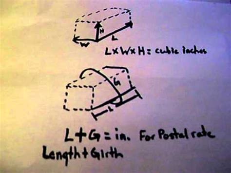 Things are different when it comes to shipping. How to measure a package/girth - YouTube
