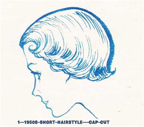 1950s Hairstyles Chart For Your Hair Length Glamourdaze