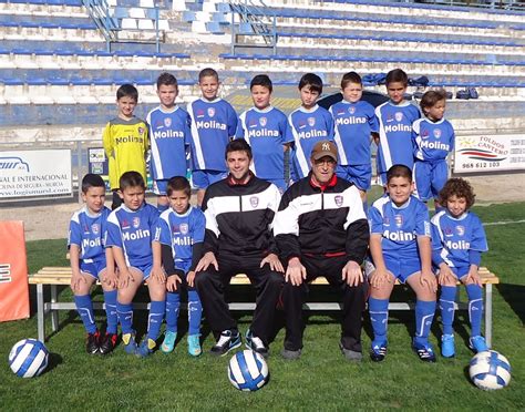 Temporadas, plantillas, jugadores, entrenadores, partidos. PREBENJAMIN - CLUB DE FUTBOL MOLINA