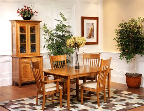 Create your perfect dining space. English Shaker Dining Room - Amish Furniture Designed