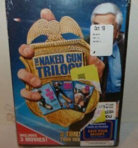 The Naked Gun Trilogy Dvd Set New Sealed Ebay