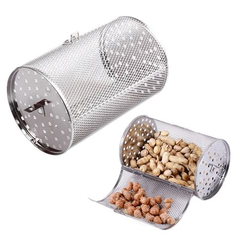 Small Size Stainless Steel Oven Parts Grilled Cage Beans Peanut Coffee