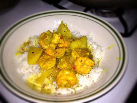 Trinidad Curry Shrimp Trini Food Seafood Recipes Recipes