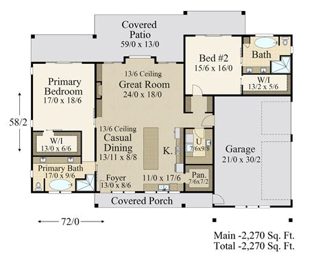 modern 1 story house floor plans floorplans click
