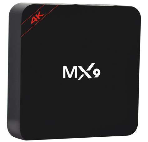 Mx9 4k Ultra Hd Android Smart Tv Box Black At Rs 1800piece Karol