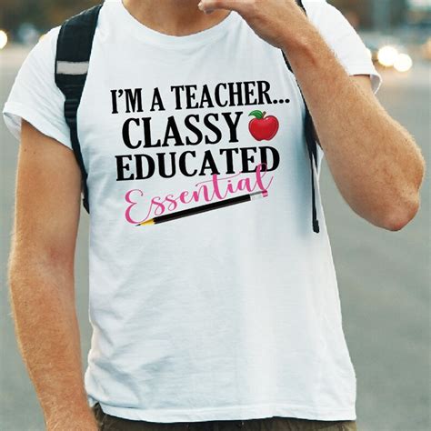I Am A Teacher T Shirt Shirt T For Teacher Funny T For Etsy