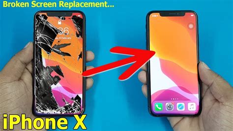 Restoration Destroyed Iphone X How To Replace Iphone X X Max Broken