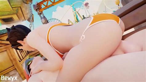 Tracer Riding Cowgirl From Overwatch 3d Nsfw Porn