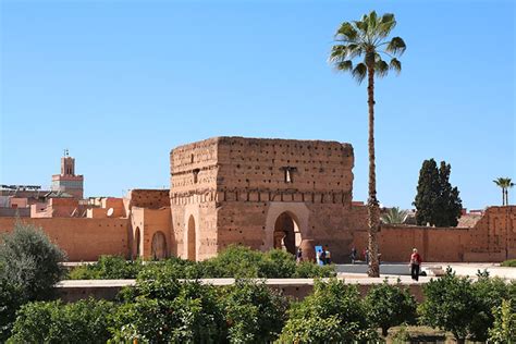 القصر البديع في مراكش بالمغرب سائح