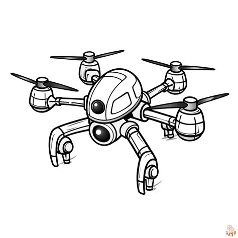 Printable Drone Coloring Pages Free For Kids And Adults
