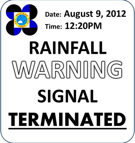 This is why it's a welcome surprise when pagasa and the department of science and technology (dost) later announced that they are. MylifesGood: PAGASA Rainfall Warning Signal Modified
