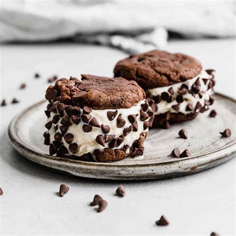 Chocolate Cookie Ice Cream Sandwich — Salt And Baker