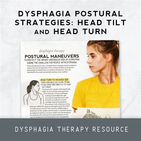 Dysphagia Postural Strategies Head Tilt And Head Turn Therapy Insights