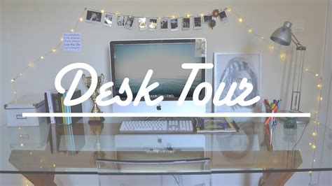 Desk Tour Youtube