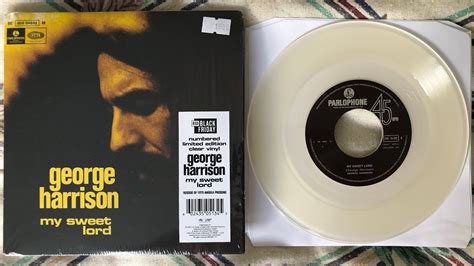 George Harrison My Sweet Lord Isnt It A Pity Record Store Day Black