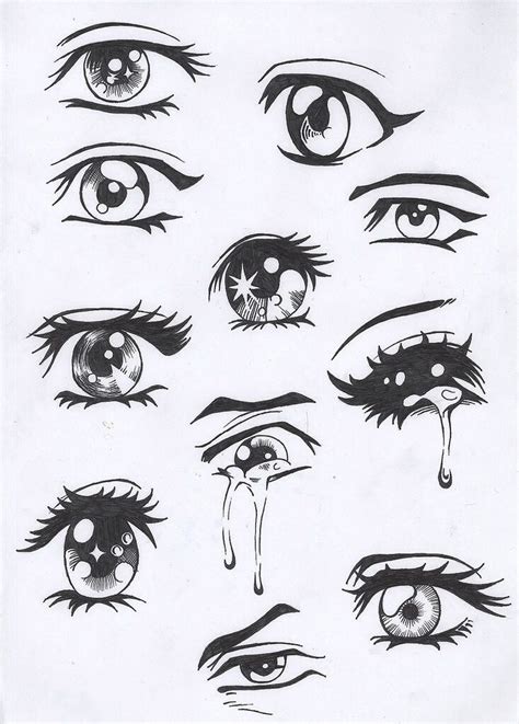 1024x1024 pencil drawings of people crying anime drawn anime pencil drawing. Anime Eyes Sad - HD Wallpaper Gallery