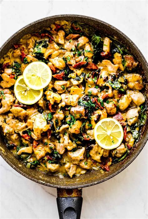 These healthy chicken breast recipes are delicious, high in protein, full of flavor, and easy to make. One Pan Creamy Garlic Chicken | Recipe in 2020 (With ...