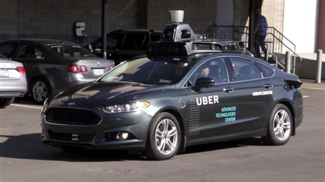 Go For A Ride In Ubers Autonomous Car Youtube