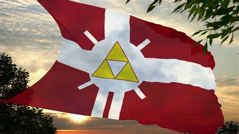 Flag And Anthem Of Hyrule Youtube
