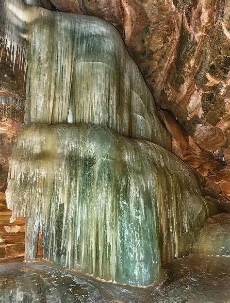 Frozen Cave Cascade Photograph By Jonah Anderson Fine Art America