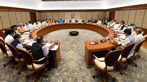 Pm Modi Chairs In Person Union Cabinet Meeting Today After More Than A