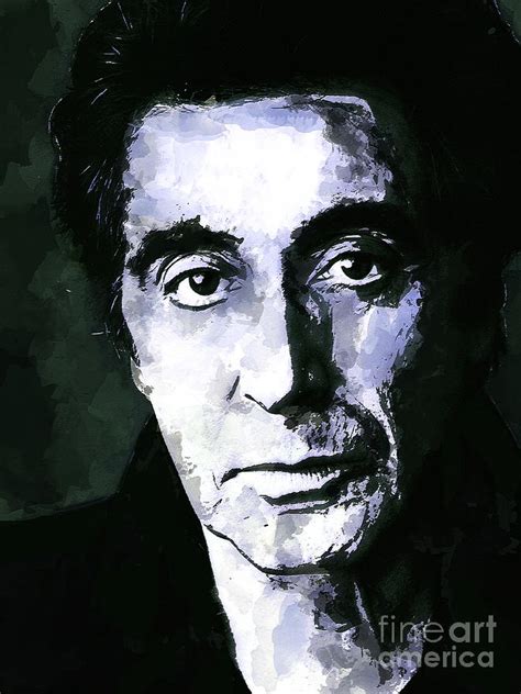 Al Pacino Painting By Andrzej Szczerski Fine Art America