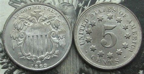 Us 216 1883 Shield Nickel Copy Coin Commemorative Coins