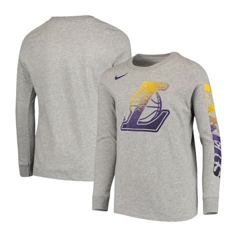 Los angeles lakers mens shirts and tees are stocked at fanatics. Nike NBA Los Angeles Lakers Youth Mezzo Logo Performance ...