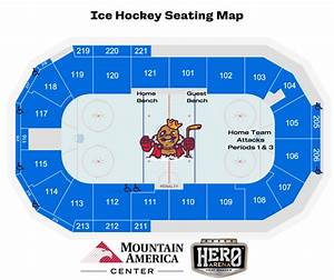 Seating Map New Mountain America Center