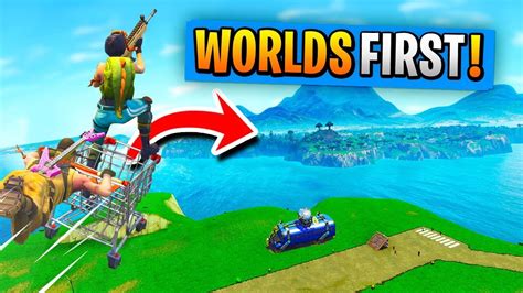 Worlds 1st Spawn Island And Back Trip In Fortnite Battle Royale