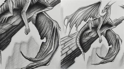 Dragon Dibujo A Lapiz Facil Reverasite