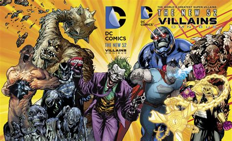 Dc New 52 Villains Omnibus Gets A 3 D Motion Cover Dc Comic
