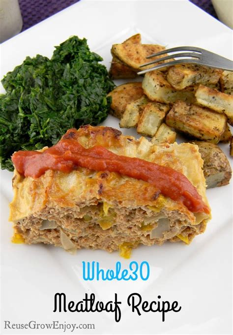 Whole30 Meatloaf Recipe, Easy & Good!