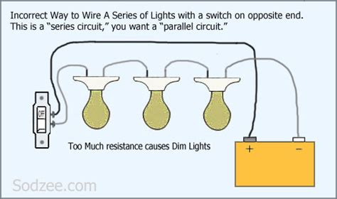 Wiring Diagram For Lights In Series