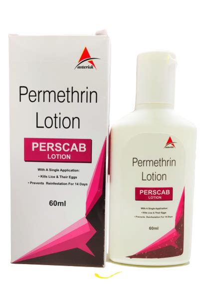 Perscab Permethrin 5 Wv Packaging Type Bottle Packaging Size 60ml