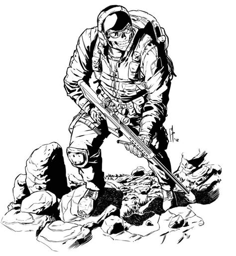 Call Of Duty Coloring Pages Aerografiaonline