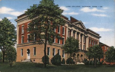 Lane College Jackson Tn Postcard