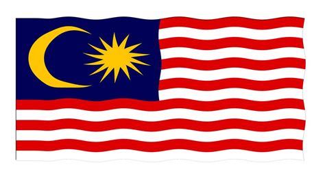 Mengandungi 14 jalur merah putih membujur dari atas ke bawah. Gambar Bendera Malaysia Gif - Halloween F