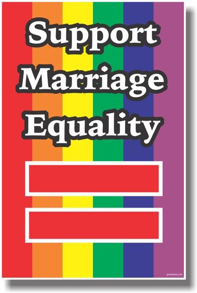 Support Marriage Equality New Poster Cm830