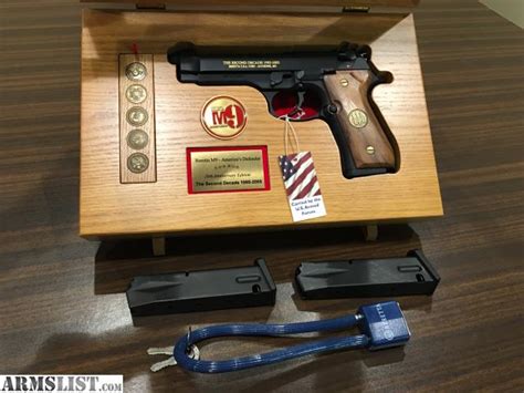 Armslist For Sale Beretta M9 92fs 20th Anniversary Edition Rare
