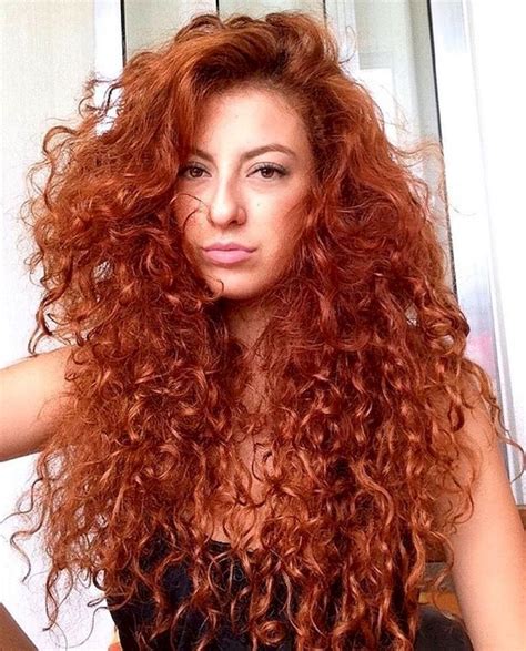 40 Tips And Tricks Beautiful Natural Curls For Elegant Women Ginger Hair Red Curly Hair Hair