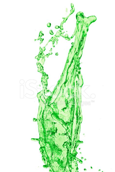 Green Liquid Splash Stock Photo Royalty Free Freeimages