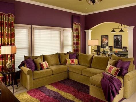 We love the color palette generatorat canva where you can drag and drop a favorite photo to retrieve a color palette. Living Room Complementary Purple Colors Interior Design ...