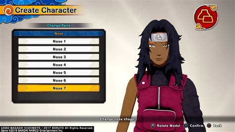 Female Ninja Character Creation Naruto To Boruto Shinobi Striker