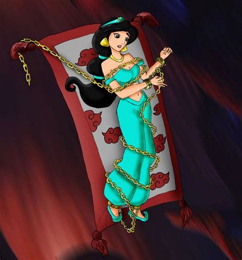 Princess Jasmine Chained Up By Wing Saber On Deviantart Princess